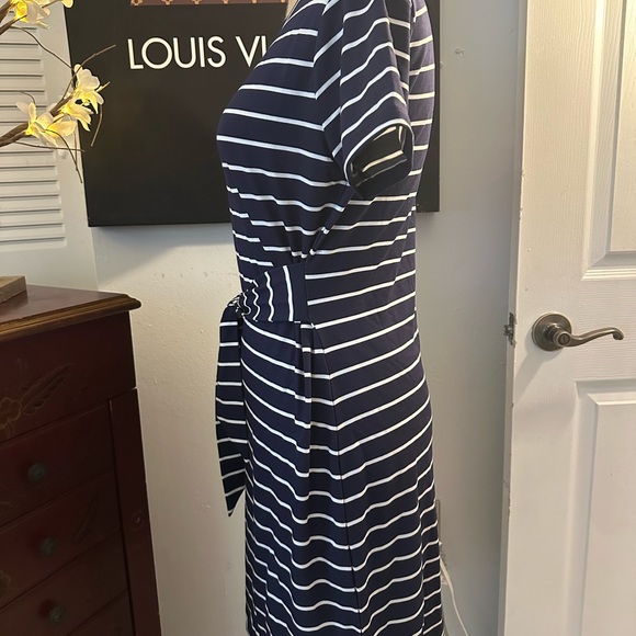 🆕Steve Madden Waist Tie Stripe Dress - Picture 7 of 13